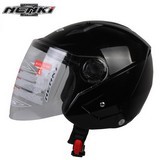 Nenki Open Face Helmet Motorbike Cruiser Chopper Touring Street Scooter Clear Lens Shield Men Women